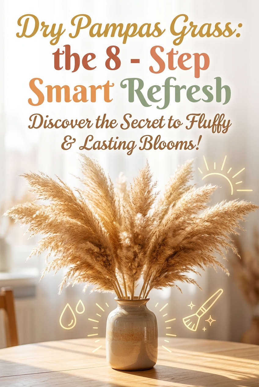 Dry Pampas Grass: the 8 – Step Smart Refresh - photo 2