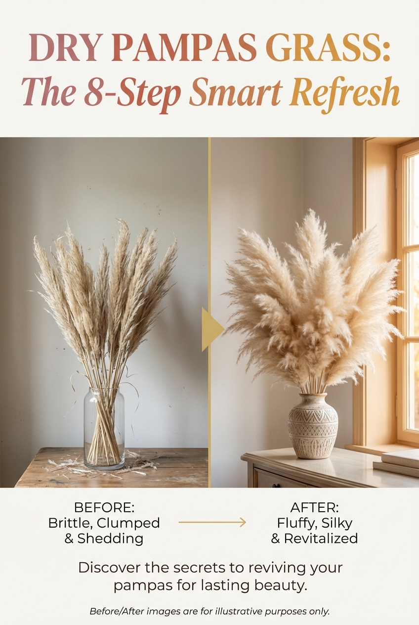 Dry Pampas Grass: the 8 – Step Smart Refresh - photo 5