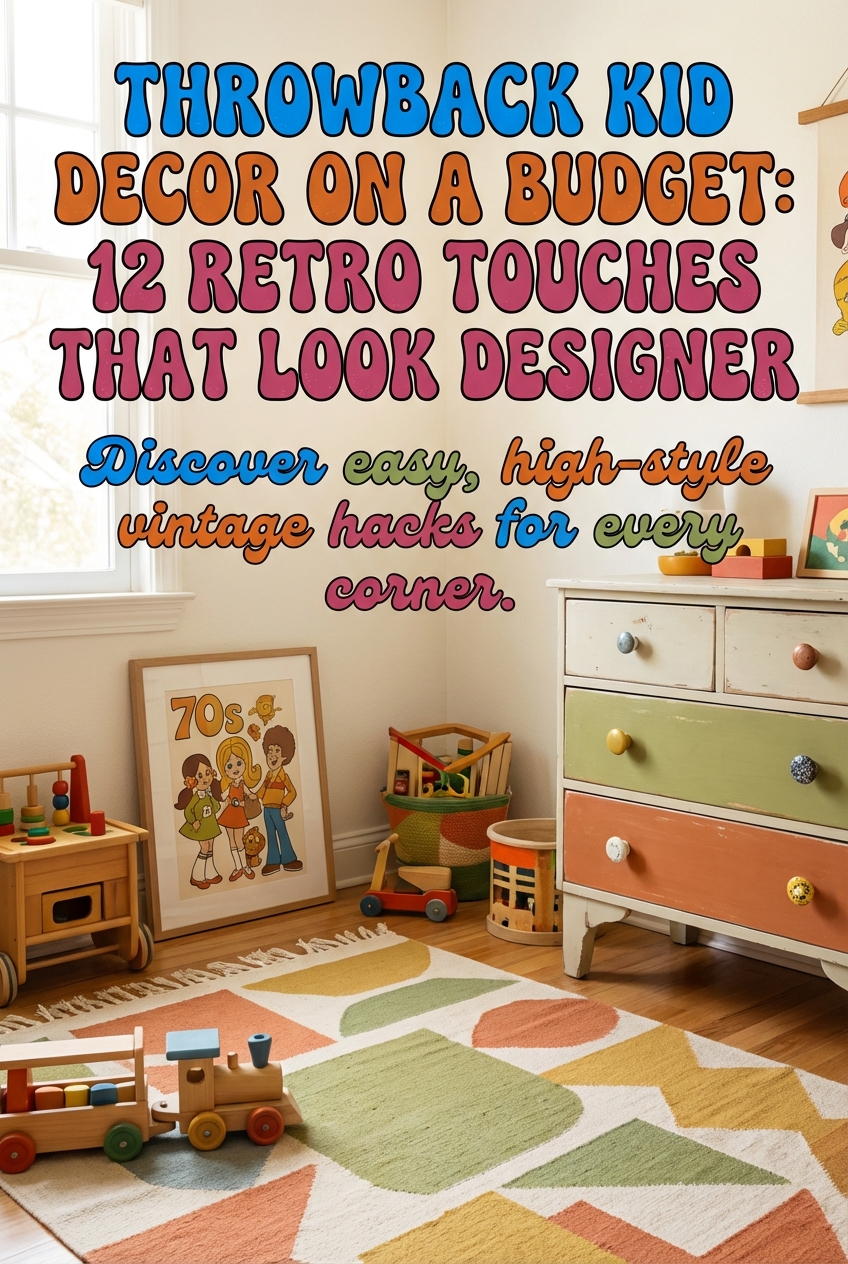 Throwback Kid Decor on a Budget: 12 Retro Touches That Look Designer - photo 2