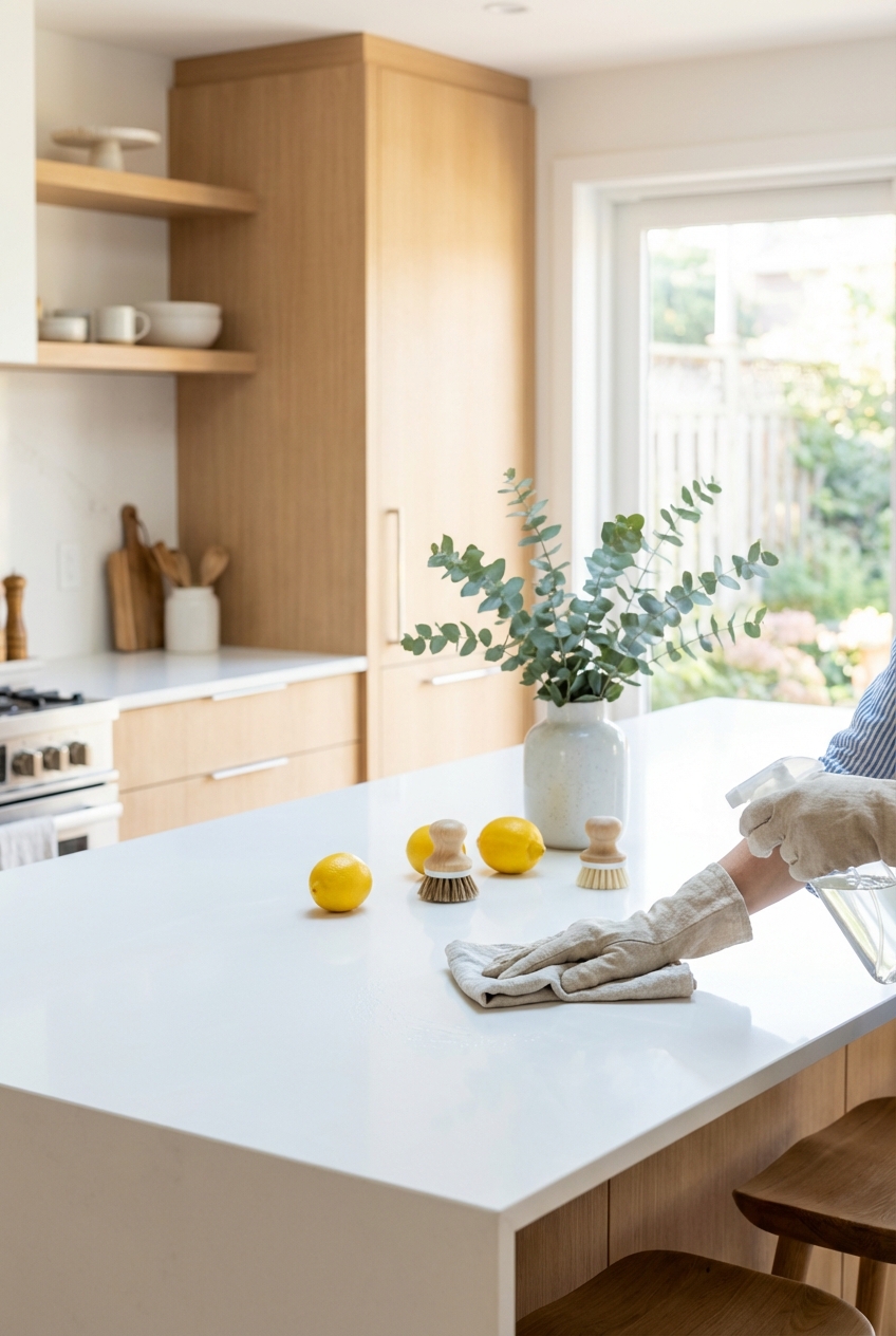 Clean Porcelain Countertops: 9 Fast Fixes for a More Finished Space
