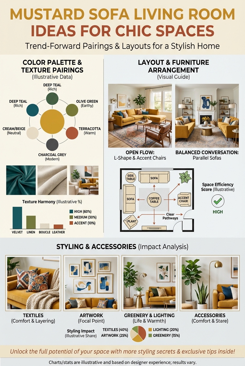Mustard Sofa Living Room Ideas for Chic Spaces - photo 3