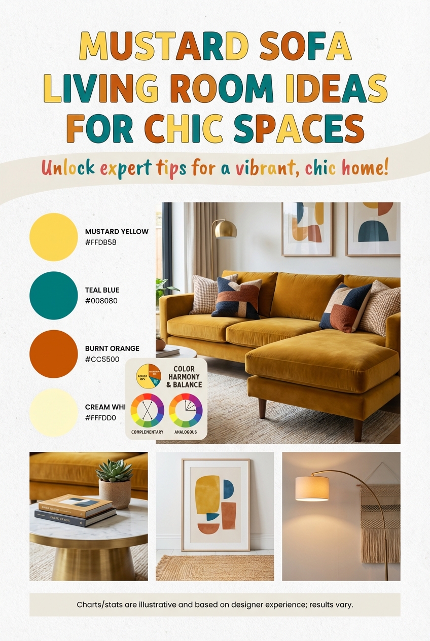 Mustard Sofa Living Room Ideas for Chic Spaces - photo 4