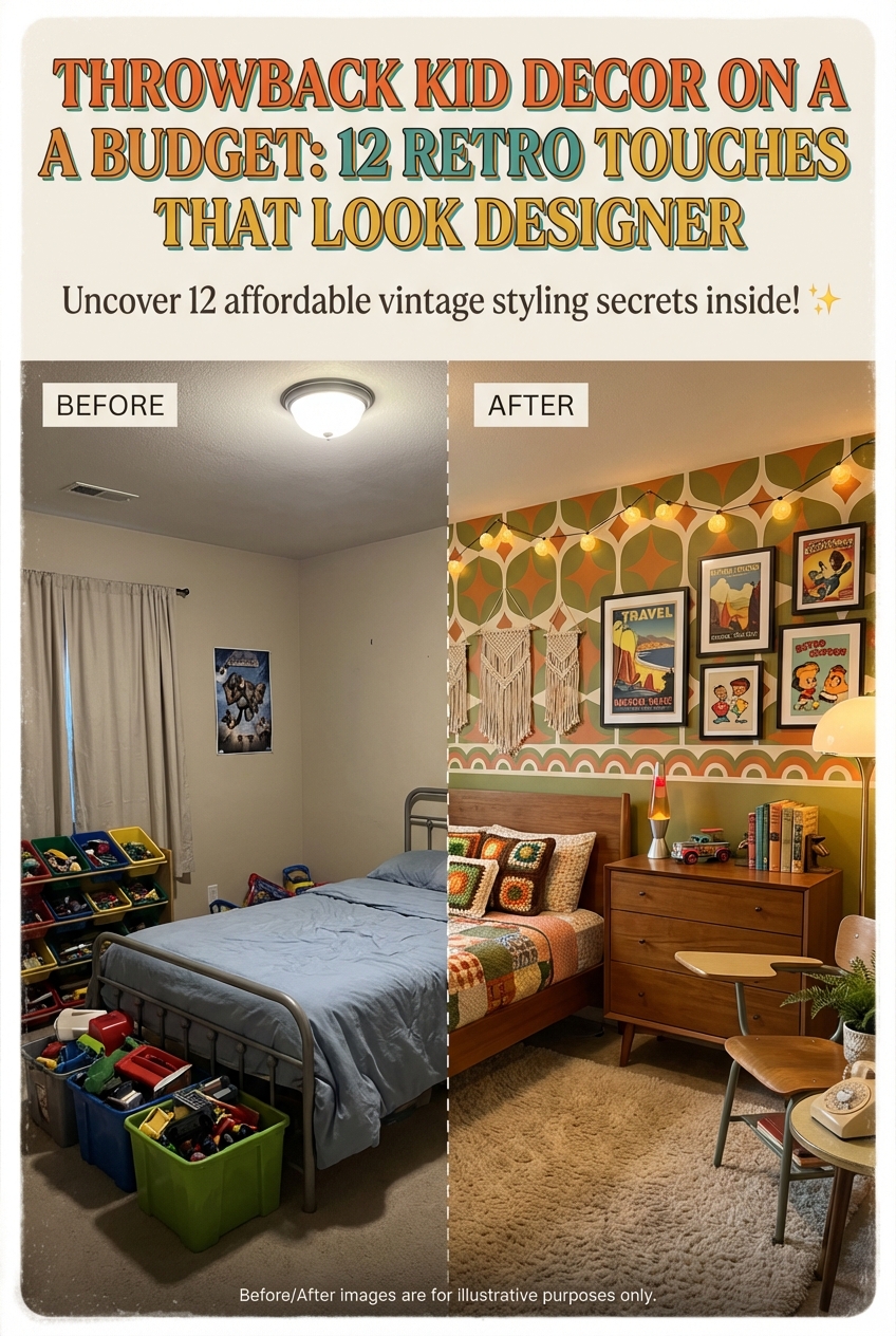Throwback Kid Decor on a Budget: 12 Retro Touches That Look Designer - photo 5