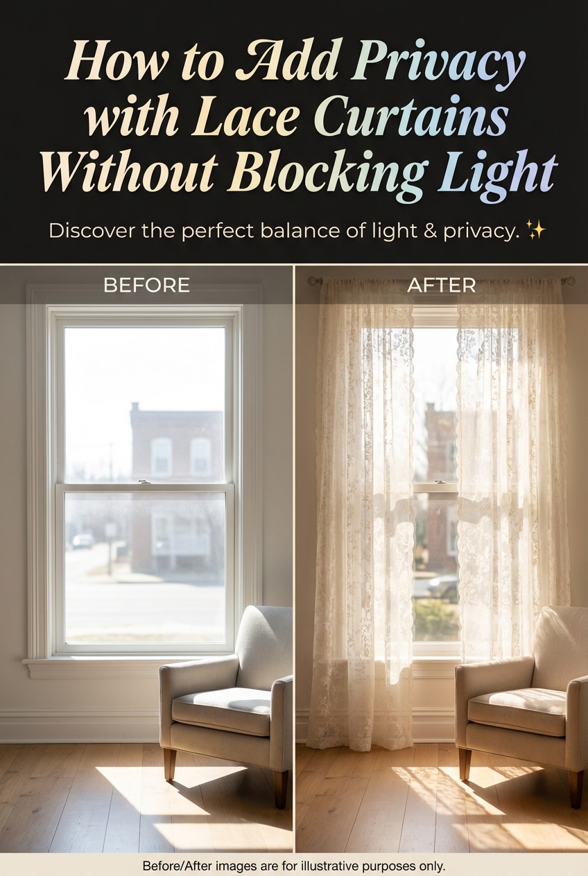 How to Add Privacy with Lace Curtains Without Blocking Light - photo 5