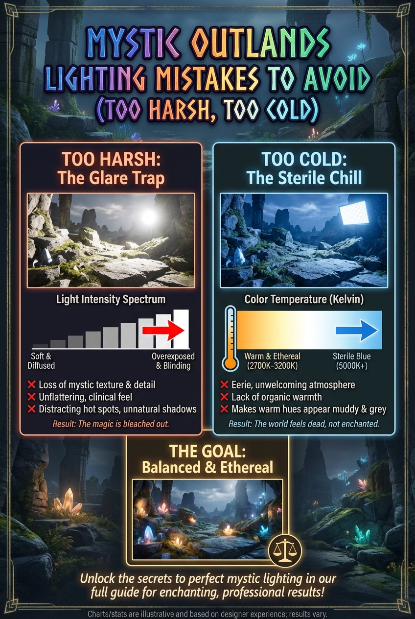 Mystic Outlands Lighting Mistakes to Avoid (Too Harsh, Too Cold) - photo 3