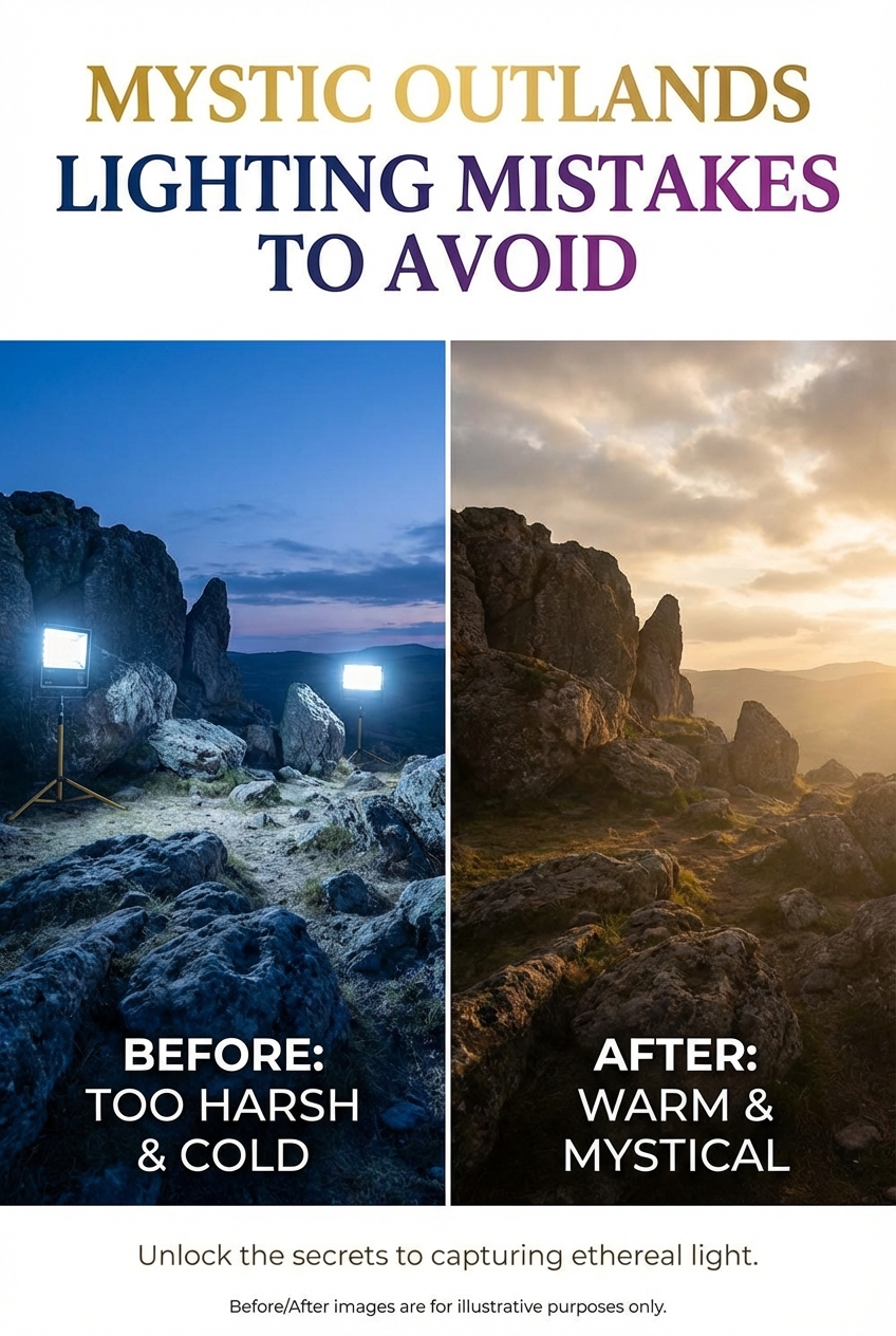 Mystic Outlands Lighting Mistakes to Avoid (Too Harsh, Too Cold) - photo 5