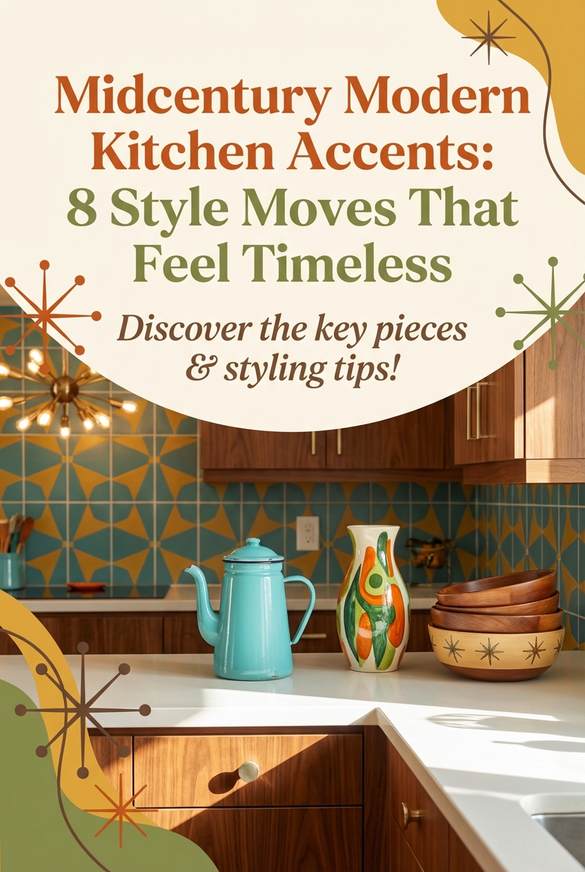 Midcentury Modern Kitchen Accents: 8 Style Moves That Feel Timeless - photo 2
