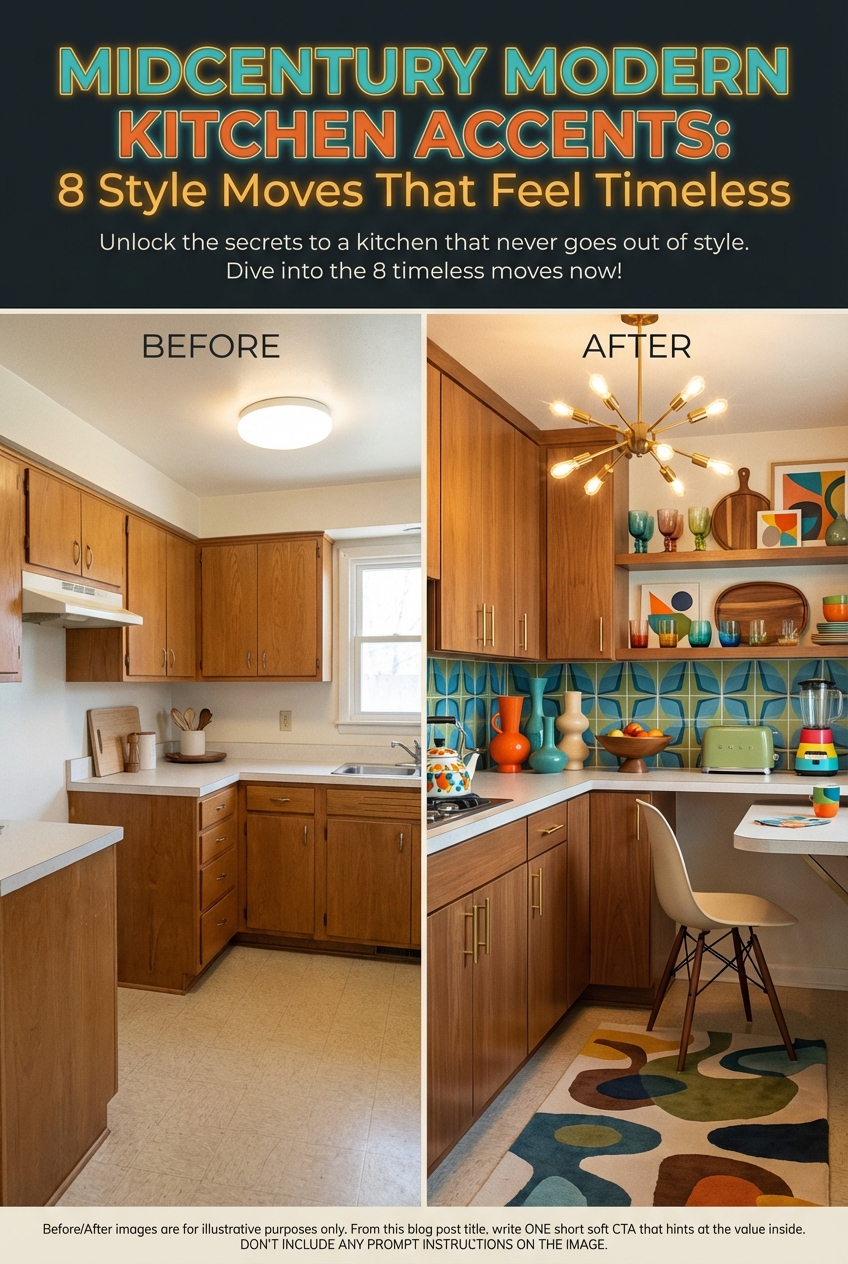 Midcentury Modern Kitchen Accents: 8 Style Moves That Feel Timeless - photo 5