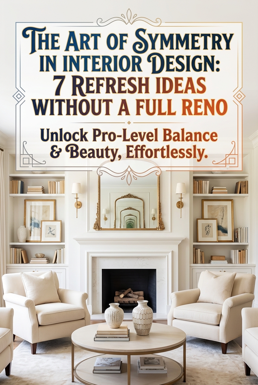 The Art of Symmetry in Interior Design: 7 Refresh Ideas Without a Full Reno - photo 2