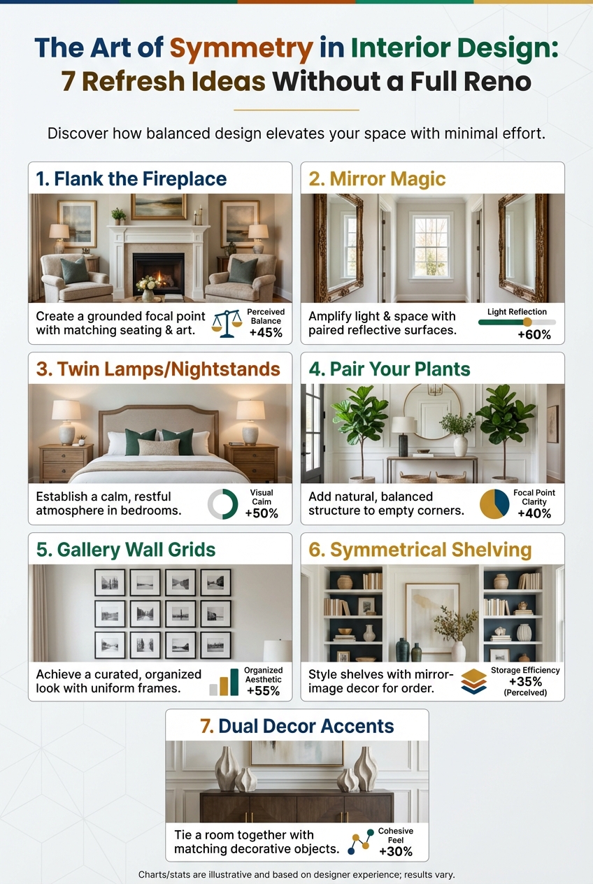 The Art of Symmetry in Interior Design: 7 Refresh Ideas Without a Full Reno - photo 3