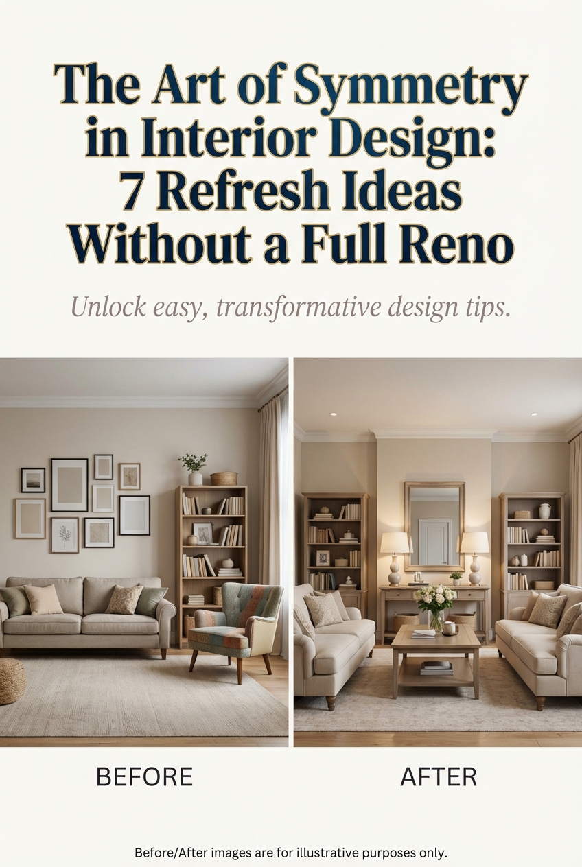 The Art of Symmetry in Interior Design: 7 Refresh Ideas Without a Full Reno - photo 5