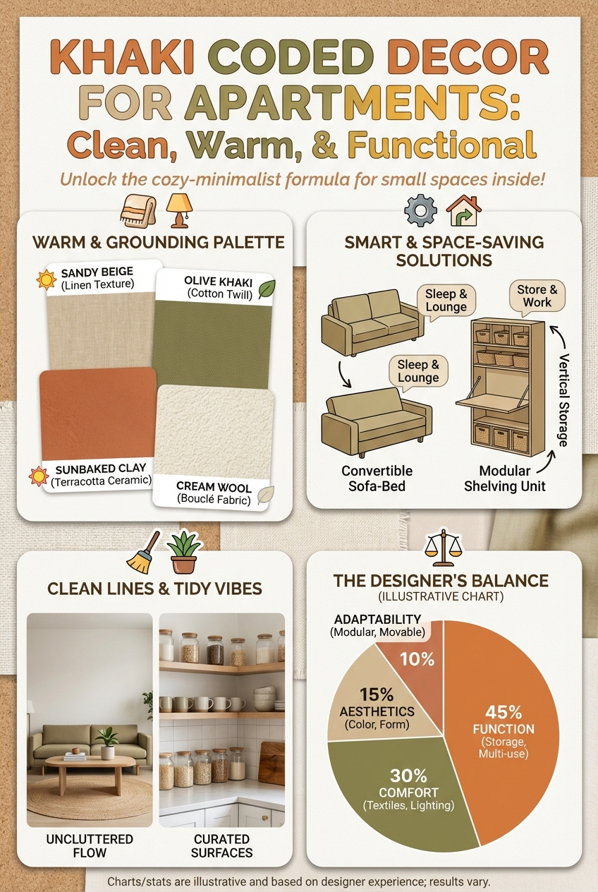 Khaki Coded Decor for Apartments: Clean, Warm, and Functional - photo 4