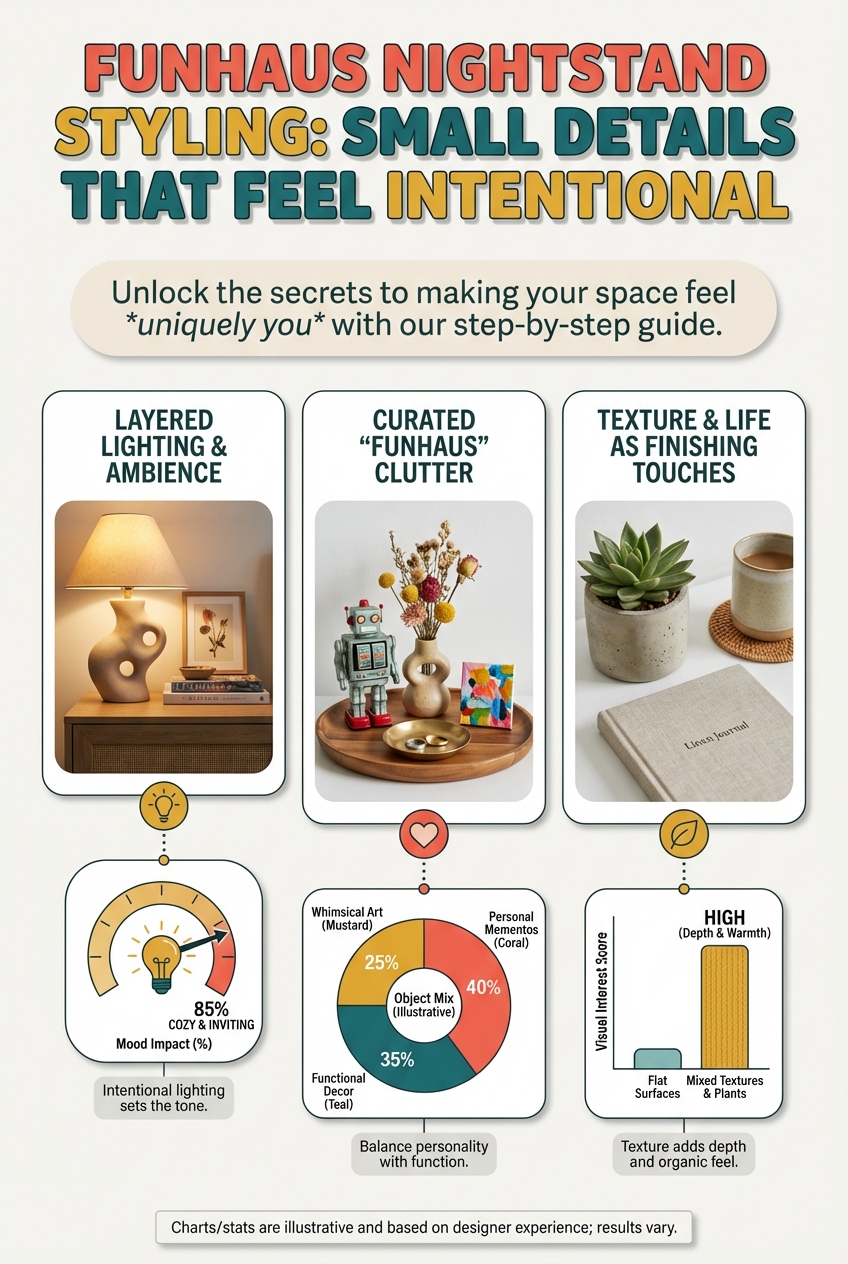 FunHaus Nightstand Styling: Small Details That Feel Intentional - photo 3