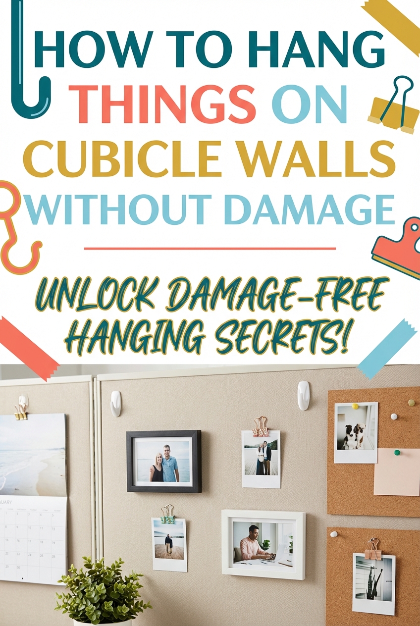 How to Hang Things on Cubicle Walls without Damage - photo 2