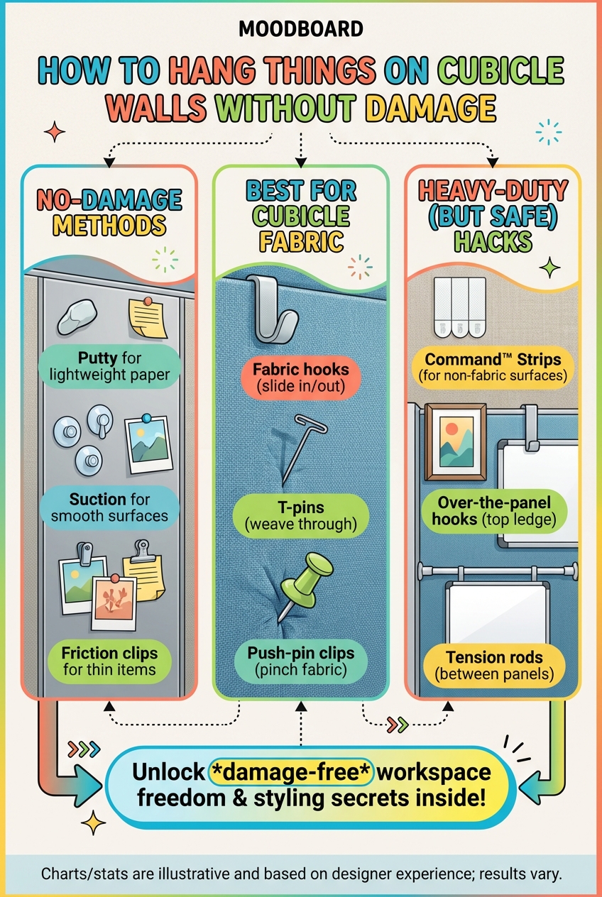 How to Hang Things on Cubicle Walls without Damage - photo 4