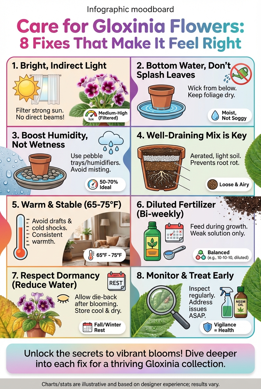 Care for Gloxinia Flowers: 8 Fixes That Make It Feel Right - photo 4