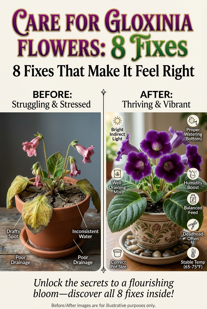 Care for Gloxinia Flowers: 8 Fixes That Make It Feel Right - photo 5