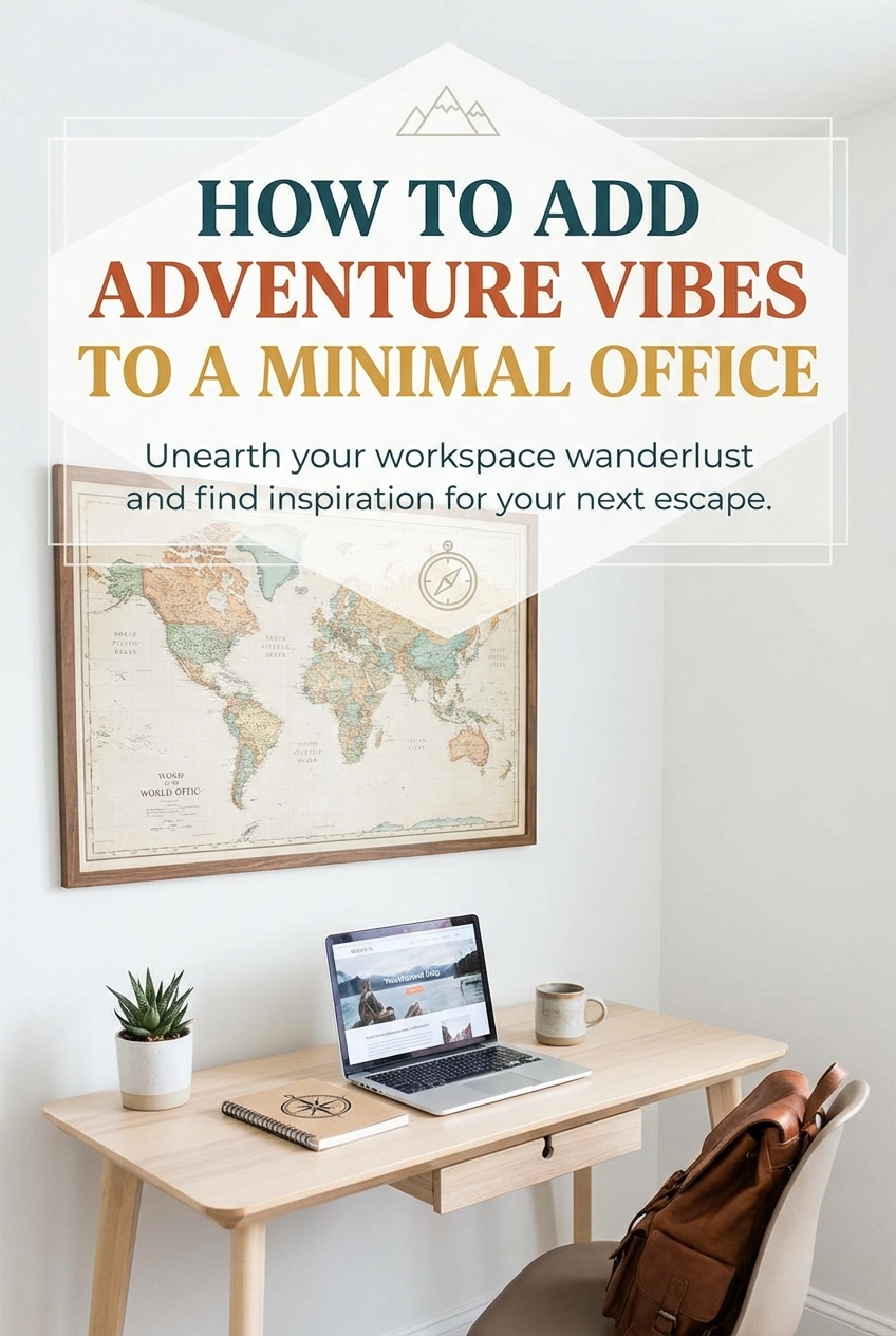 How to Add Adventure Vibes to a Minimal Office - photo 2