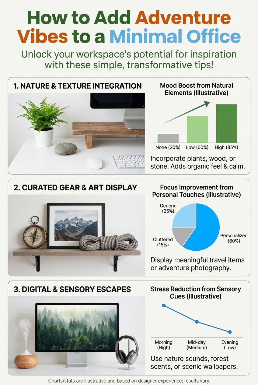 How to Add Adventure Vibes to a Minimal Office - photo 3