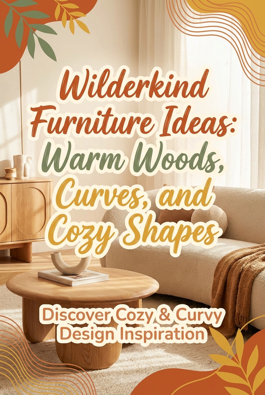 Wilderkind Furniture Ideas: Warm Woods, Curves, and Cozy Shapes - photo 2
