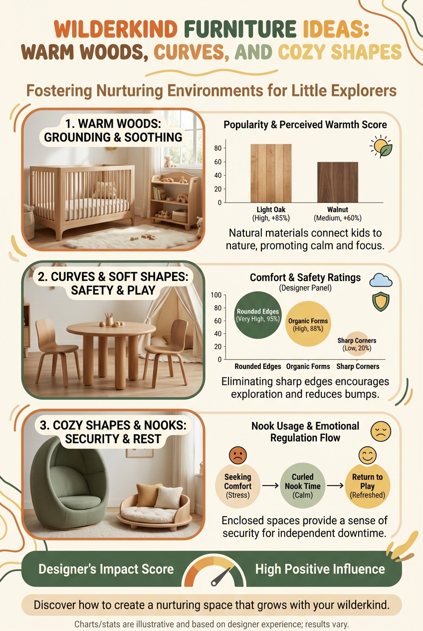 Wilderkind Furniture Ideas: Warm Woods, Curves, and Cozy Shapes - photo 3