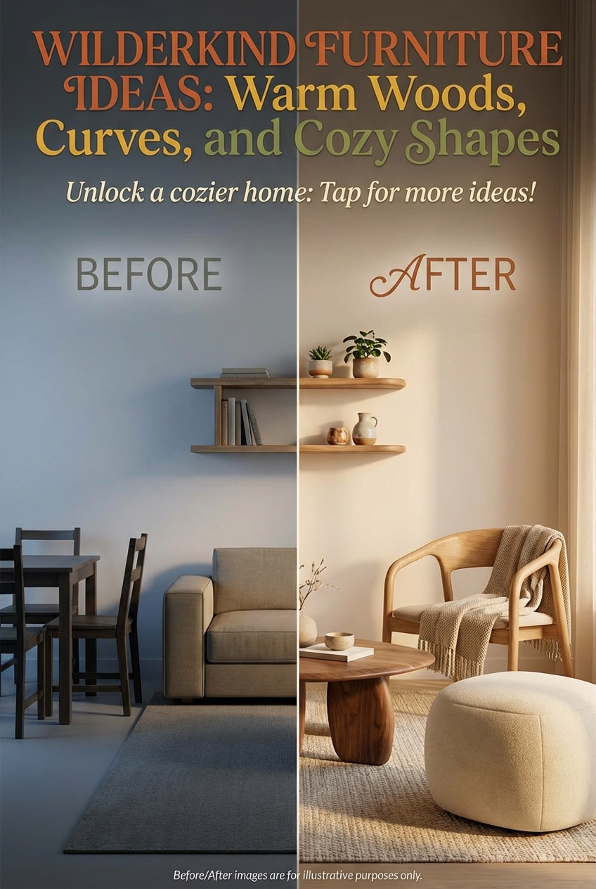 Wilderkind Furniture Ideas: Warm Woods, Curves, and Cozy Shapes - photo 5