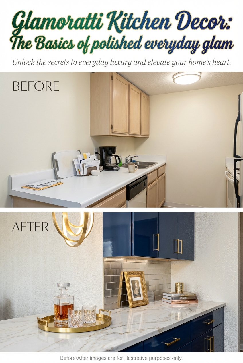 Glamoratti Kitchen Decor: The Basics of polished everyday glam - photo 5