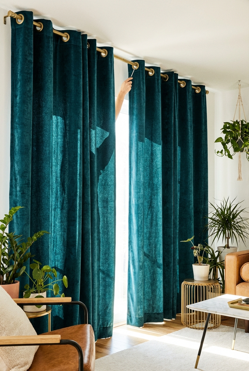 Curtains with Grommets: 10 Tiny Tweaks with Big Payoff