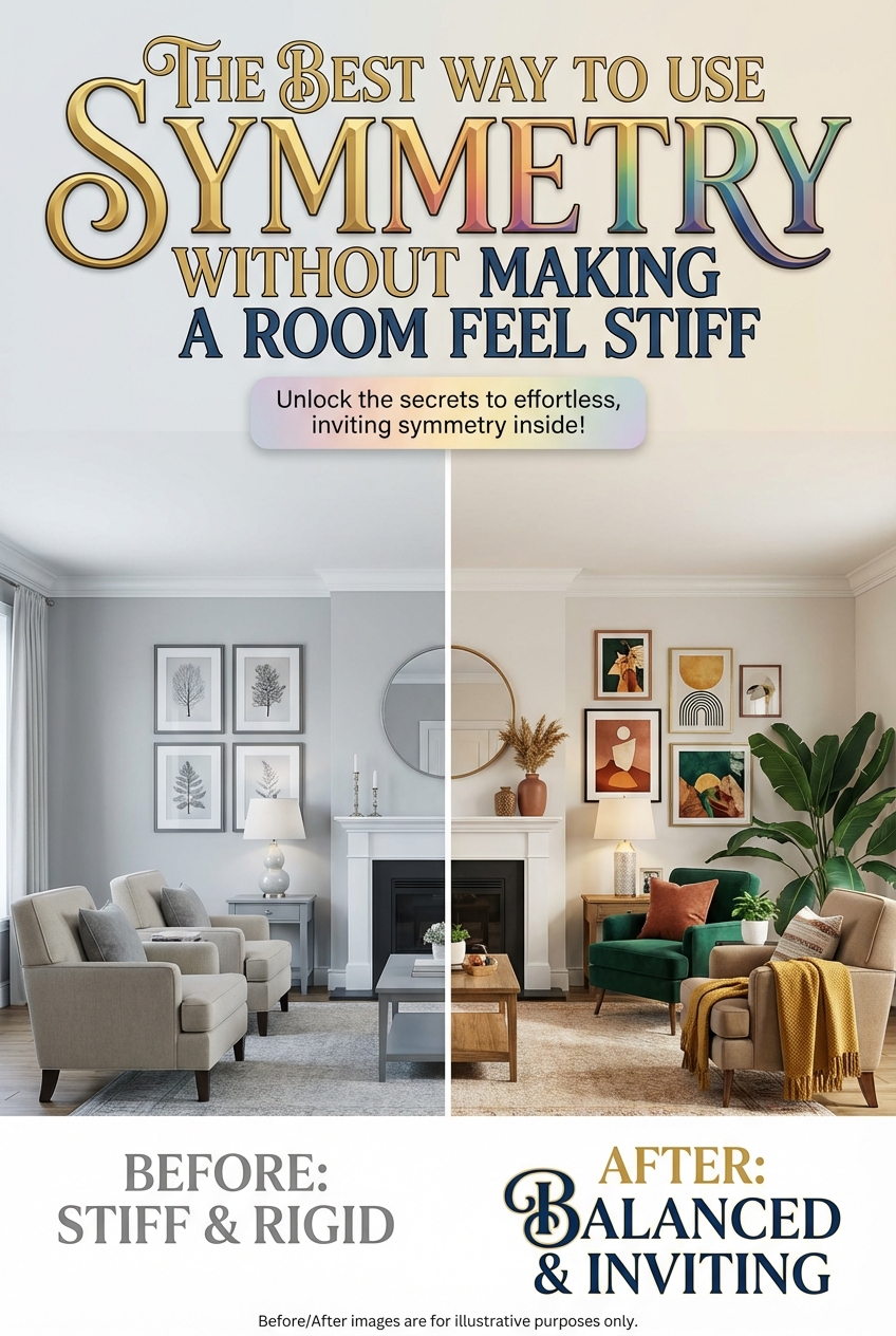The Best Way to Use Symmetry Without Making a Room Feel Stiff - photo 5