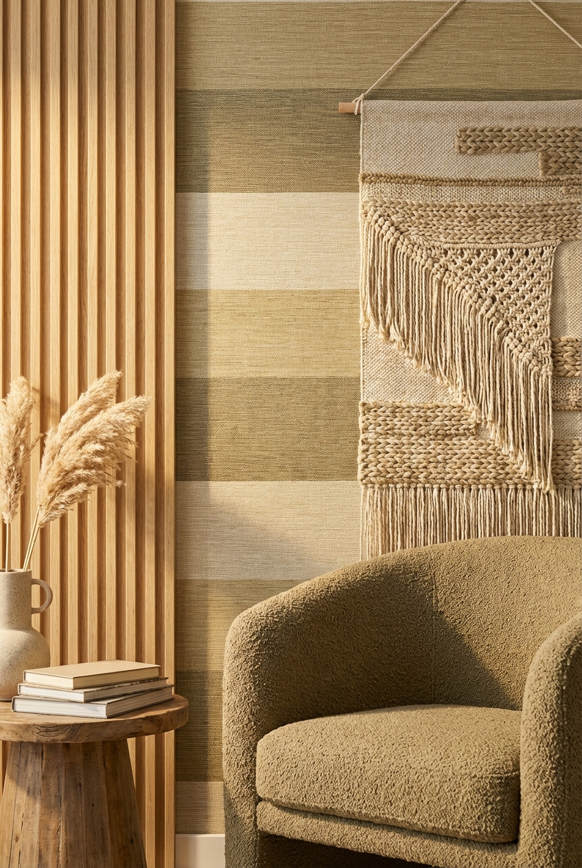 How to Add Texture to Walls Without Painting (Khaki Coded edition)