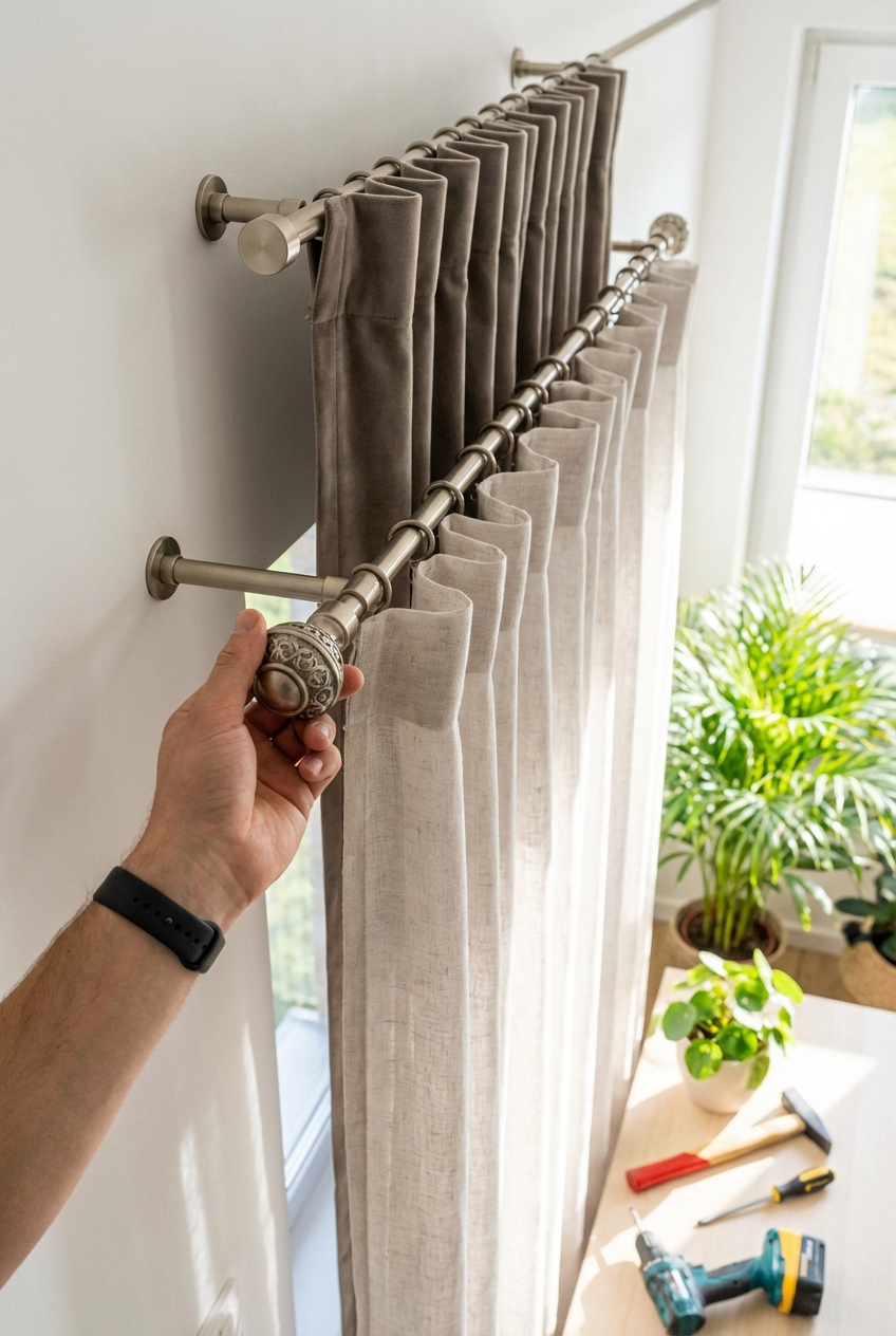 Make a Double Curtain Rod – 10 Easy Upgrades That Actually Work
