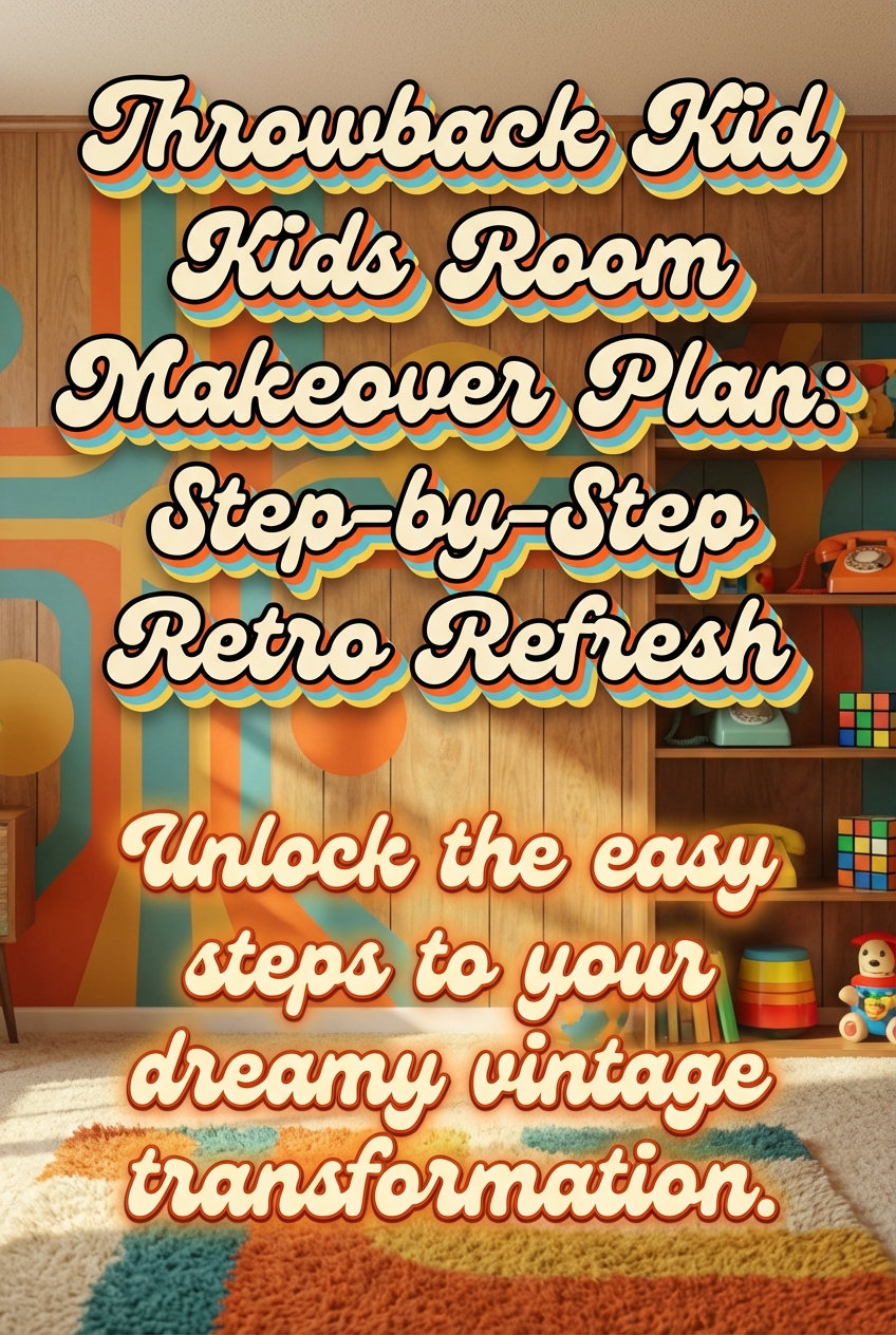 Throwback Kid Kids Room Makeover Plan: Step-by-Step Retro Refresh - photo 2