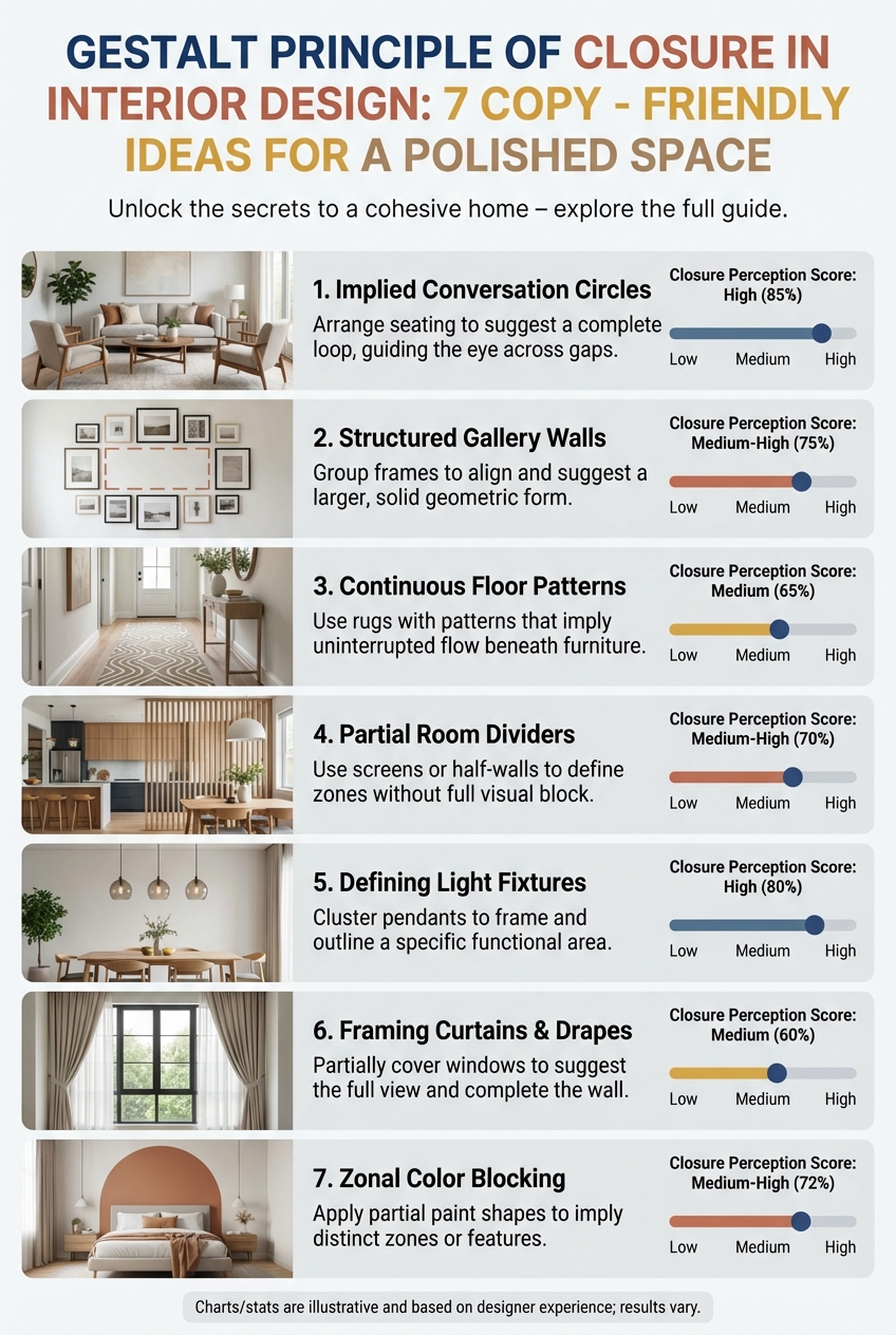 Gestalt Principle of Closure in Interior Design: 7 Copy – Friendly Ideas for a Polished Space - photo 3