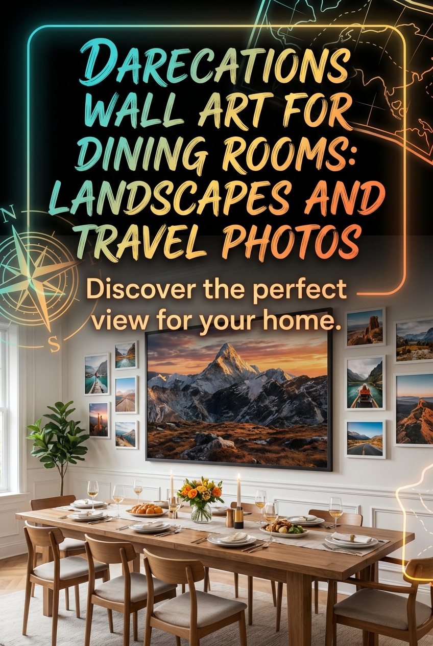 Darecations Wall Art for Dining Rooms: landscapes and travel photos - photo 2