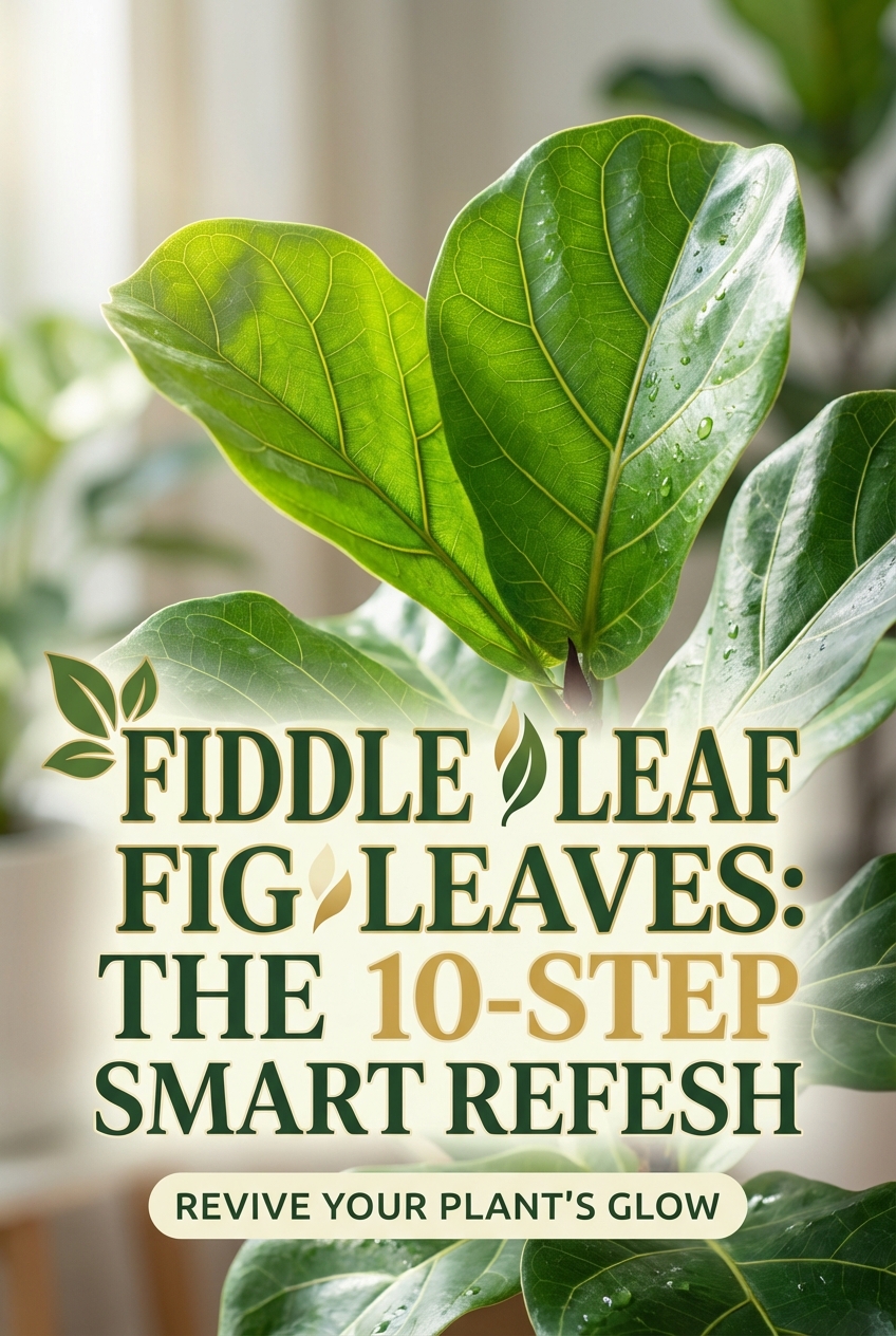 Fiddle Leaf Fig Leaves: the 10 – Step Smart Refresh - photo 2