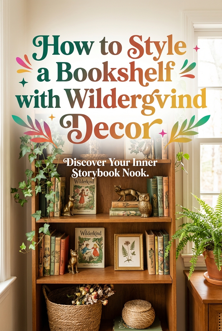 How to Style a Bookshelf with Wilderkind Decor - photo 2