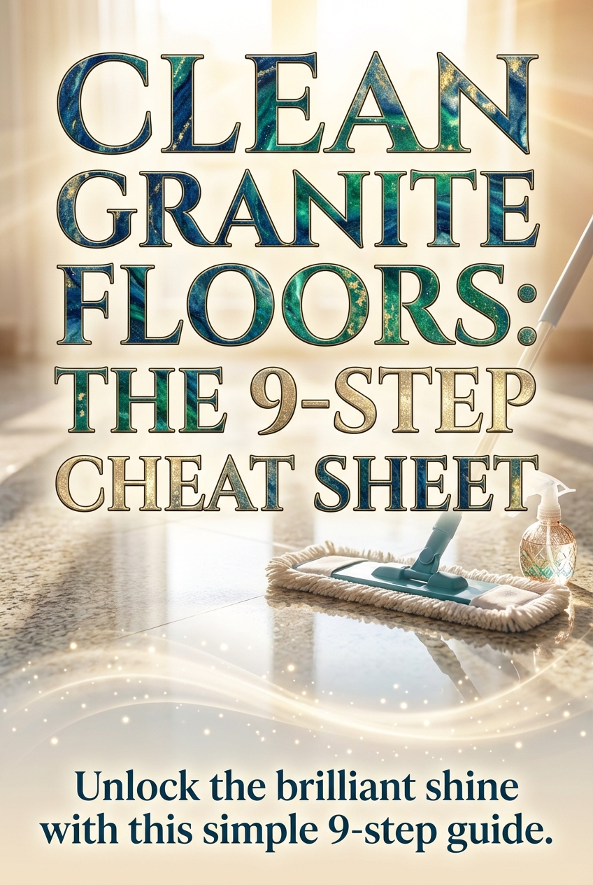 Clean Granite Floors: the 9 – Step Cheat Sheet - photo 2