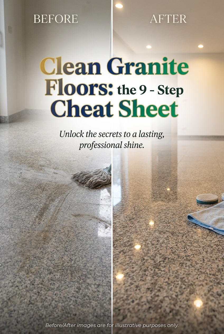 Clean Granite Floors: the 9 – Step Cheat Sheet - photo 5