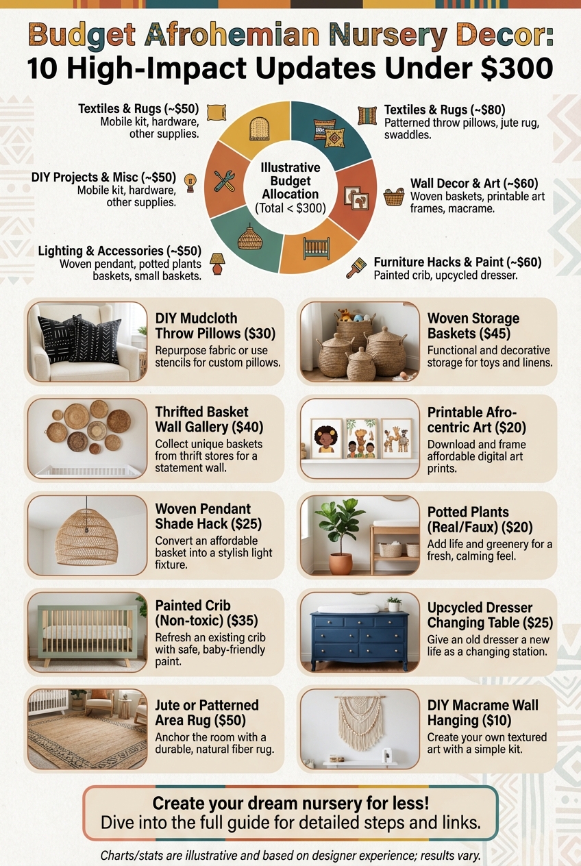 Budget Afrohemian Nursery Decor: 10 High-Impact Updates Under $300 - photo 3