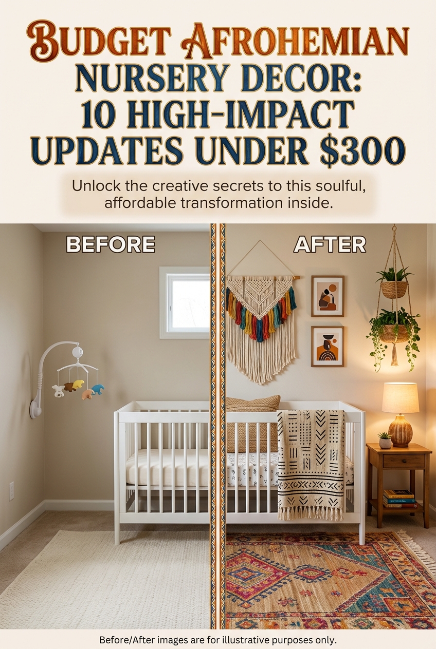 Budget Afrohemian Nursery Decor: 10 High-Impact Updates Under $300 - photo 5