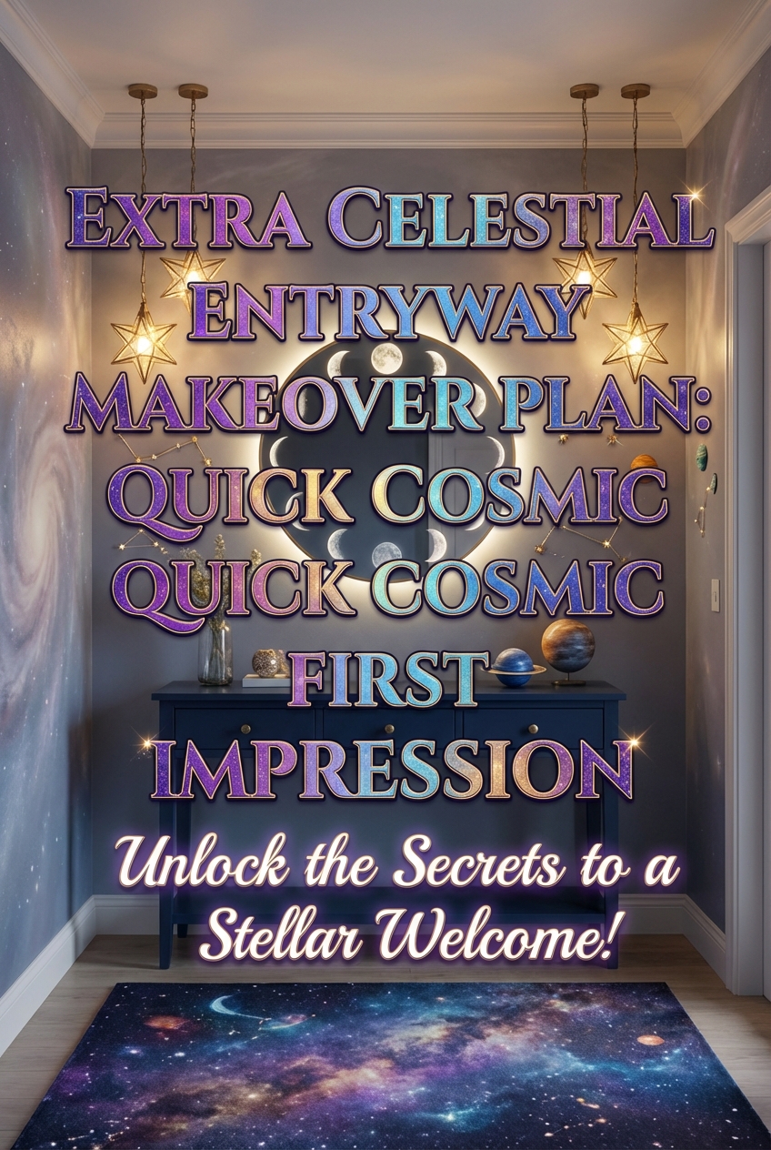 Extra Celestial Entryway Makeover Plan: Quick Cosmic First Impression - photo 2