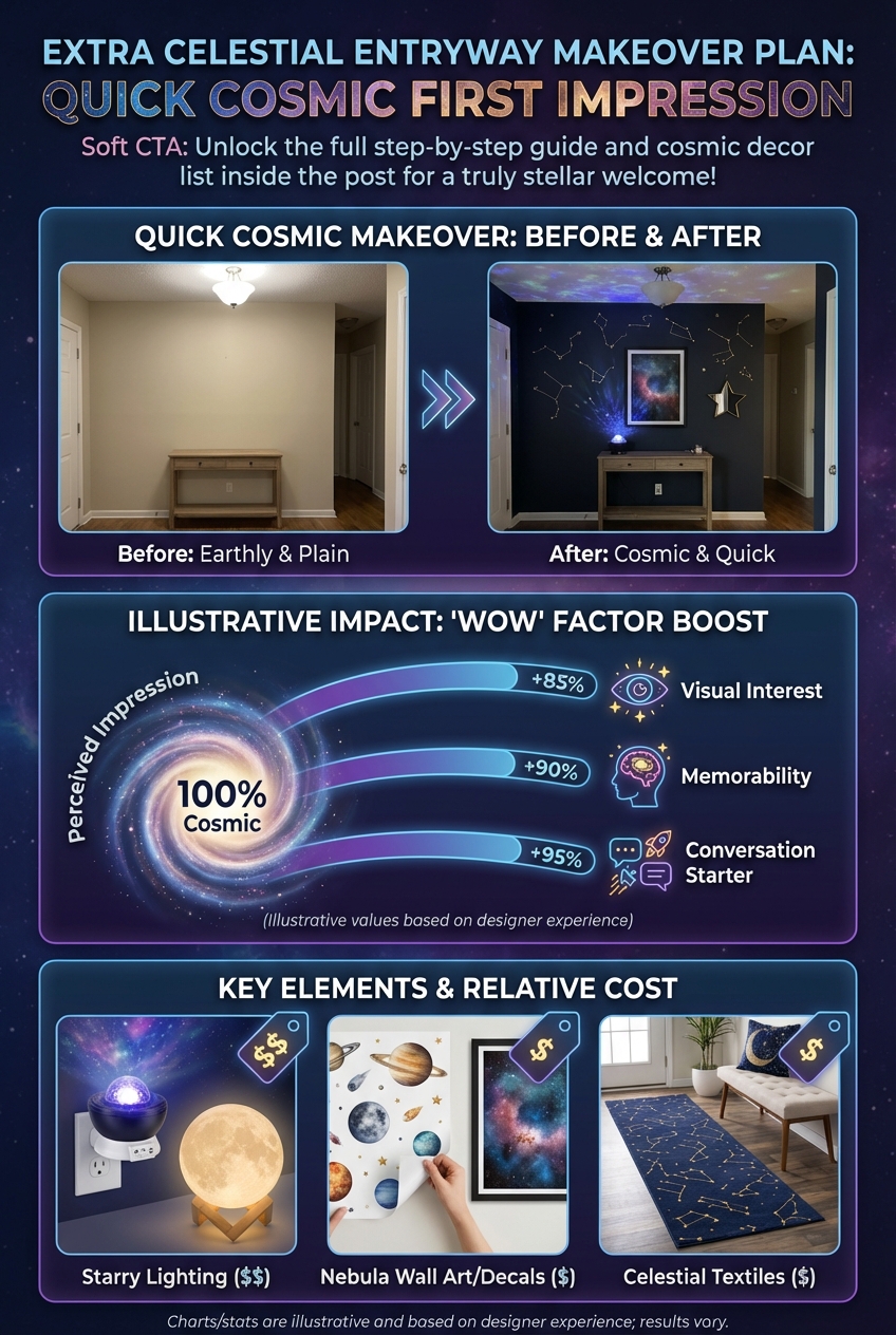 Extra Celestial Entryway Makeover Plan: Quick Cosmic First Impression - photo 3
