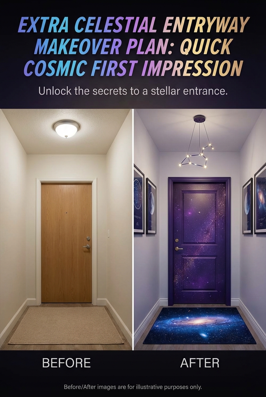 Extra Celestial Entryway Makeover Plan: Quick Cosmic First Impression - photo 5