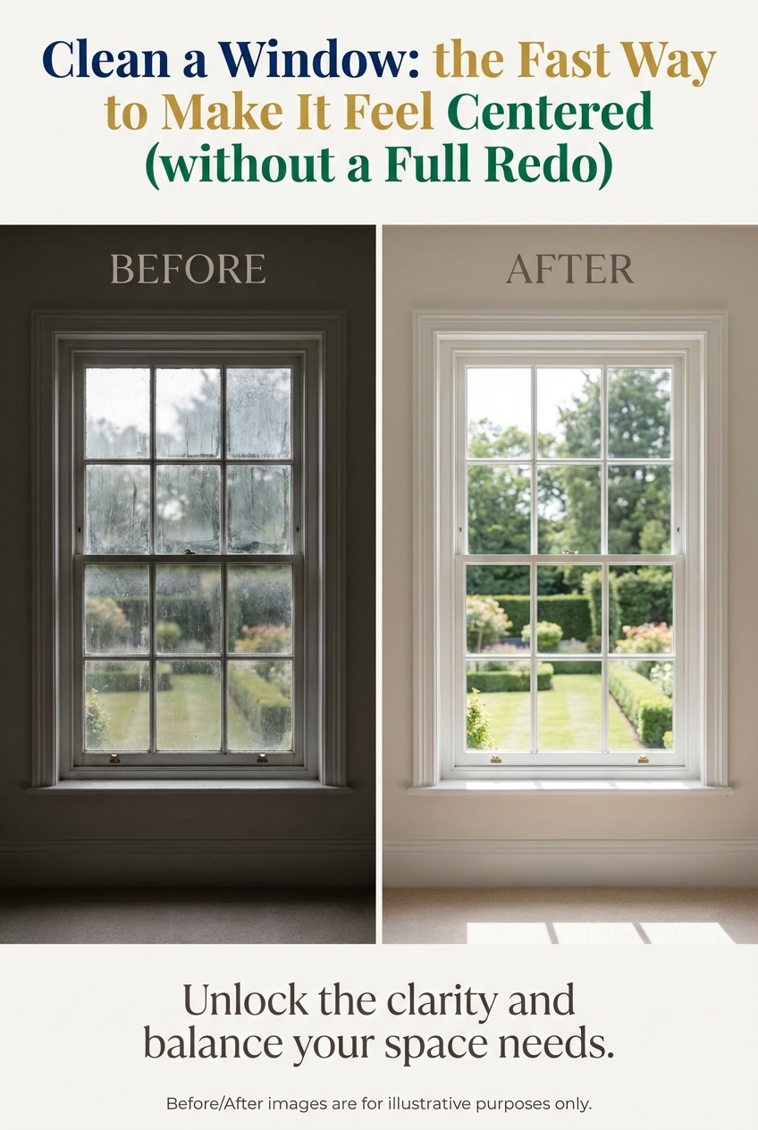 Clean a Window: the Fast Way to Make It Feel Centered (without a Full Redo) - photo 5