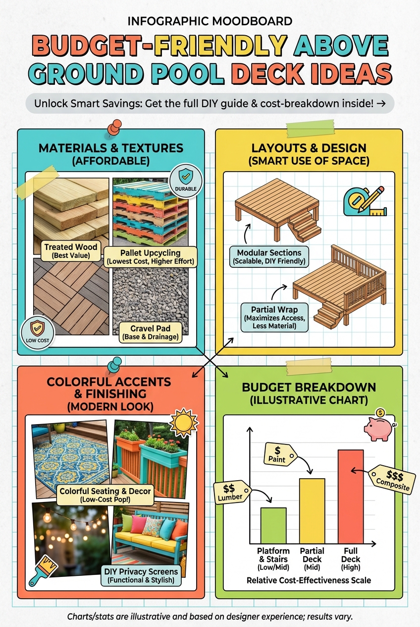 Budget Friendly Above Ground Pool Deck Ideas - photo 4