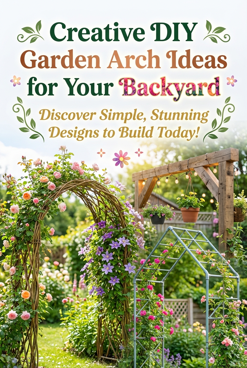 Creative DIY Garden Arch Ideas for Your Backyard - photo 2