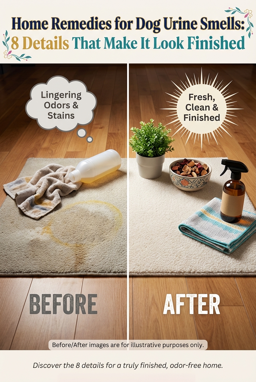 Home Remedies for Dog Urine Smells: 8 Details That Make It Look Finished - photo 5