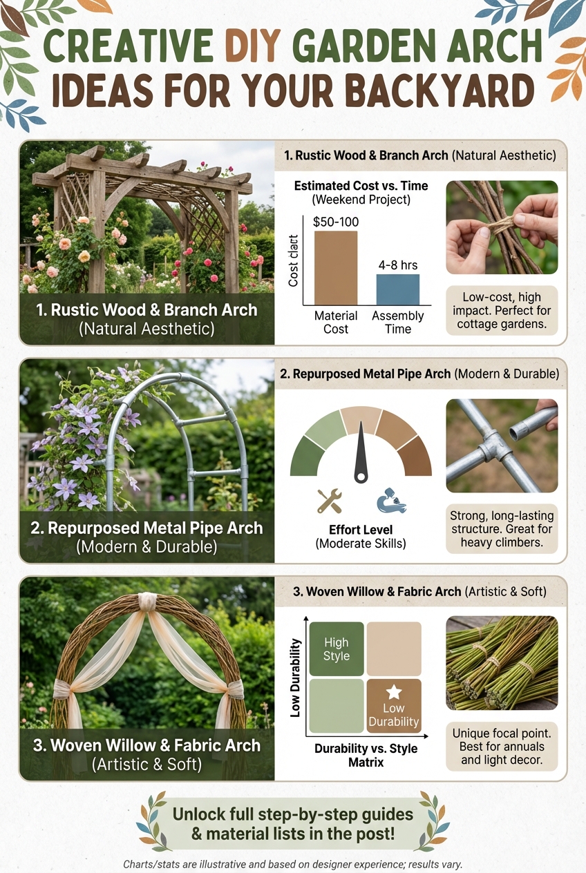 Creative DIY Garden Arch Ideas for Your Backyard - photo 3