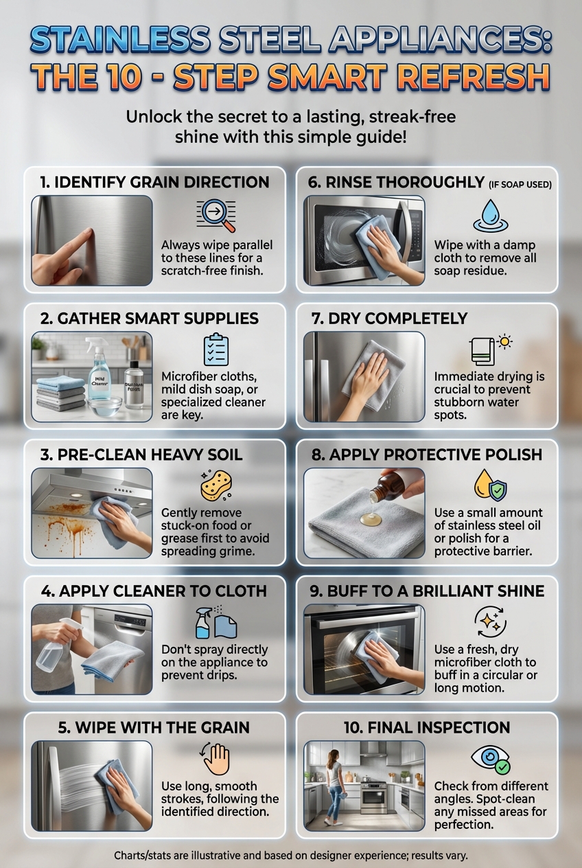 Stainless Steel Appliances: the 10 – Step Smart Refresh - photo 3