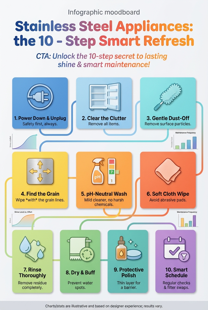 Stainless Steel Appliances: the 10 – Step Smart Refresh - photo 4